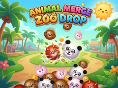 Oyunu Animal Merge Zoo Drop