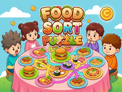Oyunu Food Sort Puzzle