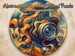Oyunu Abstractions Relaxing Round Puzzle