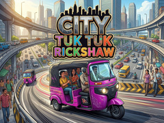 Oyunu City Tuk Tuk Rickshaw