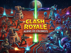 Oyunu Clash Royale: Aliens Vs Colonists