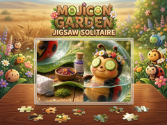 Oyunu Mojicon Garden Jigsaw Solitaire!