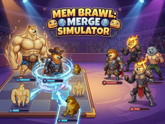 Oyunu Mem Brawl: Merge Simulator