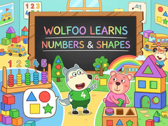 Oyunu Wolfoo Learns Numbers & Shapes