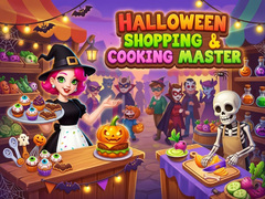 Oyunu Halloween Shopping & Cooking Master 