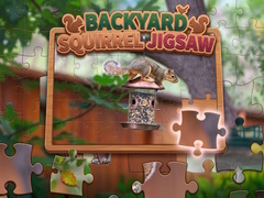 Oyunu Backyard Squirrel Jigsaw