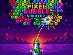 Oyunu Pixel Bubble Shooter