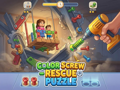 Oyunu Color Screw - Rescue Puzzle