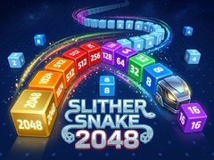Oyunu Slither Snake 2048