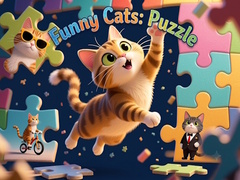 Oyunu Funny Cats: Puzzle