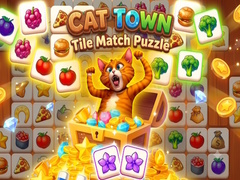 Oyunu Cat Town - Tile Match Puzzle