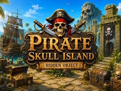 Oyunu Pirate Skull Island Hidden Object