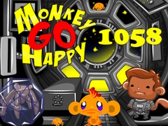 Oyunu Monkey Go Happy Stage 1058