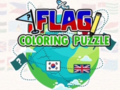 Oyunu Flag Coloring Puzzle