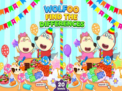 Oyunu Wolfoo Spot The Difference