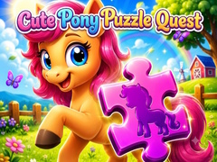 Oyunu Cute Pony Puzzle Quest