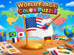 Oyunu World Flags: Color Puzzle