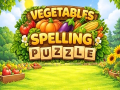 Oyunu Vegetable Spelling Puzzle