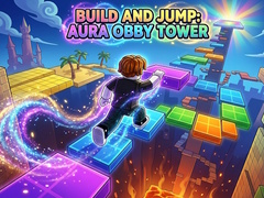 Oyunu Build and Jump: Aura Obby Tower