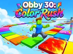 Oyunu Obby 30: Color Rush