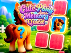 Oyunu Cute Pony Memory Quest