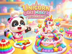 Oyunu Unicorn Cake Maker Decorating 