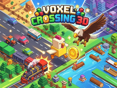 Oyunu Voxel Crossing 3D