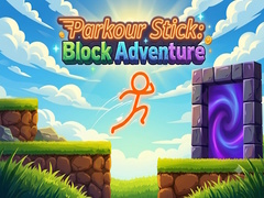 Oyunu Parkour Stick: Block Adventure