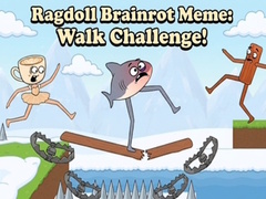 Oyunu Ragdoll Brainrot Meme: Walk Challenge!