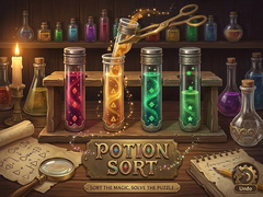 Oyunu Potion Sort