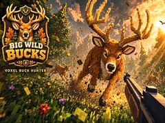 Oyunu Big Wild Bucks: Voxel Buck Hunter