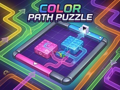 Oyunu Color Path Puzzle