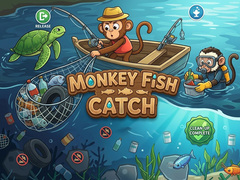 Oyunu Monkey Fish Catch