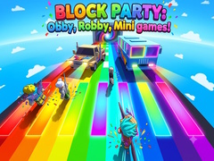 Oyunu Block Party: Obby, Robby, Mini games!
