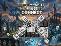Oyunu Black and White Mahjong Connect