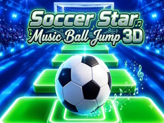 Oyunu Soccer Star - Music Ball Jump 3D