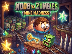 Oyunu Noob vs Zombies: Mine Madness
