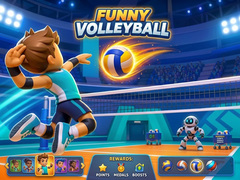 Oyunu Funny Volleyball
