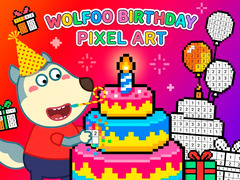 Oyunu Wolfoo Birthday Pixel Art