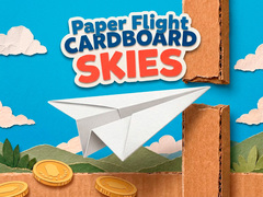 Oyunu Paper Flight Cardboard Skies