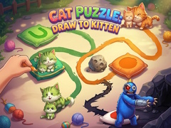 Oyunu Cat Puzzle: Draw To Kitten
