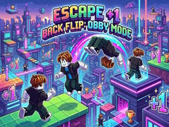 Oyunu Escape +1 Back Flip: Obby Mode