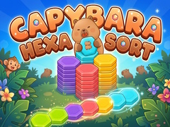 Oyunu Capybara Hexa Sort