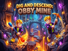 Oyunu Dig and Descend: Obby Mine