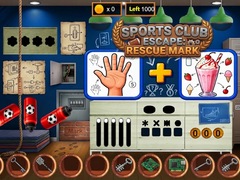 Oyunu Sports Club Escape Rescue Mark