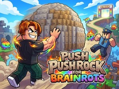 Oyunu Push Rock For Brainrots