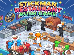 Oyunu Stickman Restaurant Rush Game