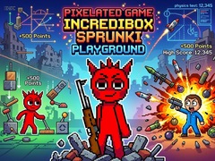 Oyunu Pixelated Game Incredibox Sprunki Playground