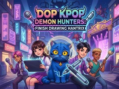 Oyunu DOP KPop Demon Hunters: Finish Drawing Hantrix