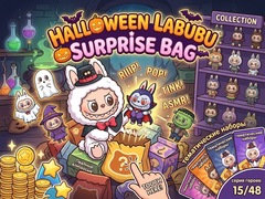 Oyunu Halloween Labubu Surprise Bag
